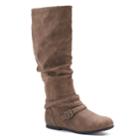 So&reg; Site Women's Knee High Boots, Size: Medium (9), Grey