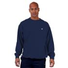 Big & Tall Champion Fleece Crewneck Sweatshirt, Men's, Size: 3xl Tall, Blue (navy)