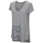 Women's Under Armour Cleveland Indians Pride Hem Graphic Tee, Size: Regular, Med Grey