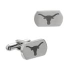Fiora Stainless Steel Texas Longhorns Cuff Links, Men's, Grey