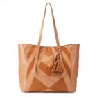 Sonoma Goods For Life&trade; Stara Tassel Tote, Women's, Red/coppr (rust/coppr)