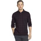 Men's Van Heusen Windowpane Classic-fit Polo, Size: Large, Purple Oth