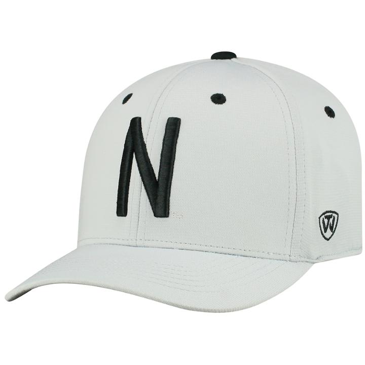 Adult Top Of The World Nebraska Cornhuskers High Power Cap, Men's, Light Grey