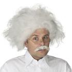 Einstein Wig - Adult, White