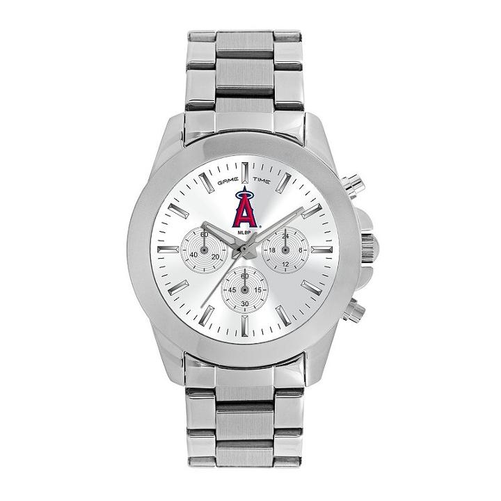 Women's Game Time Los Angeles Angels Of Anaheim Knockout Watch, Silver