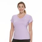 Plus Size Fila Sport&reg; Basic Racer Tee, Women's, Size: 2xl, Lt Purple