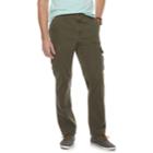 Men's Sonoma Goods For Life&trade; Modern-fit Stretch Cargo Pants, Size: 38x32, Dark Green