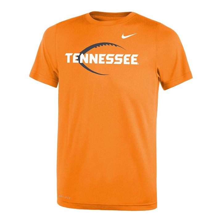 Boys 8-20 Nike Tennessee Volunteers Legend Icon Tee, Size: M 10-12, Orange