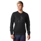 Men's Adidas Essential Crew Sweatshirt, Size: Medium, Black