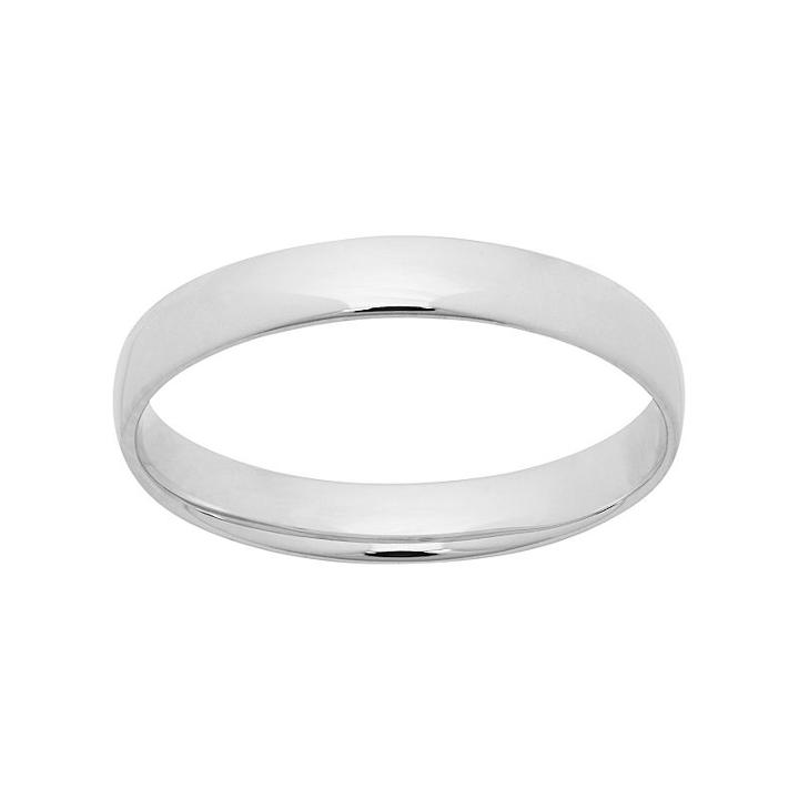 14k White Gold Wedding Ring, Women's, Size: 7