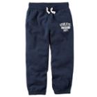 Boys 4-8 Carter's Fleece Athletic Dept. Sweatpants, Size: 7, Blue