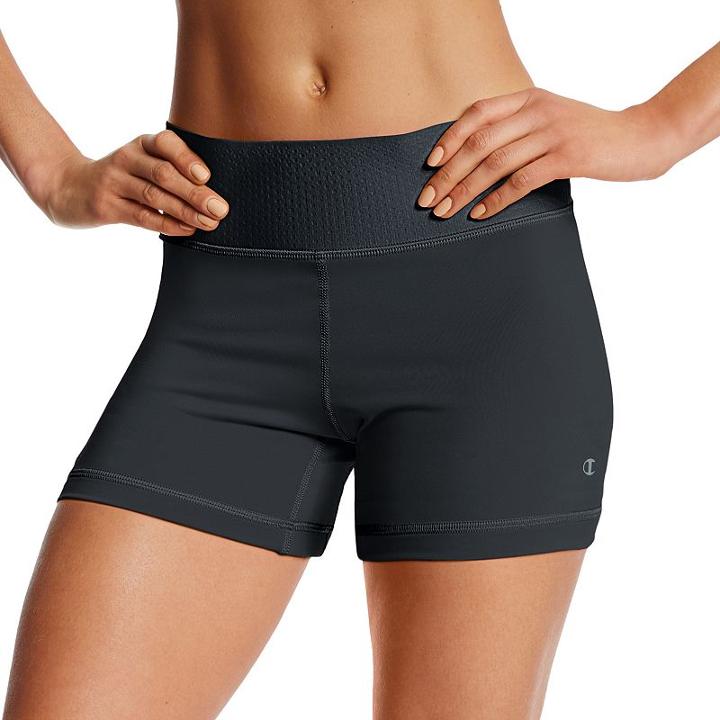 Women's Champion Absolute Fusion Compression Shorts, Size: Medium, Black