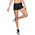 Women's Under Armour Heatgear Shorty Shorts, Size: Large, Black