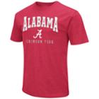 Men's Campus Heritage Alabama Crimson Tide Team Color Tee, Size: Large, Red