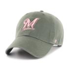 Adult '47 Brand Milwaukee Brewers Clean Up Hat, Women's, Green