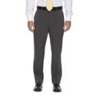 Men's Chaps Classic-fit Performance Flat-front Dress Pants, Size: 38x30, Grey