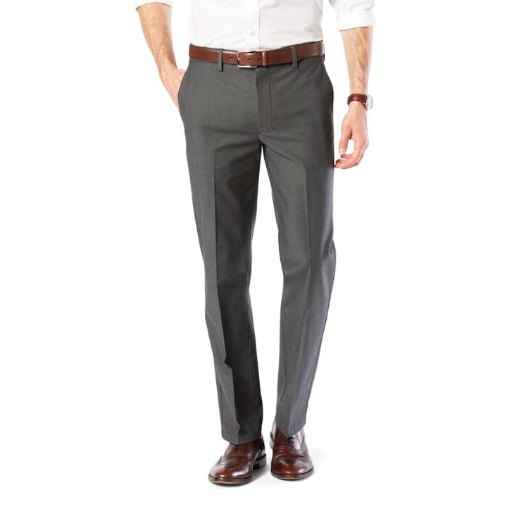Men's Dockers&reg; Slim-fit Stretch Signature Khaki Pants D1, Size: 28x32, Black