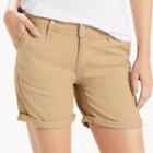 Women's Levi's&reg; Classic Boyfriend Shorts, Size: 8/29, Gold