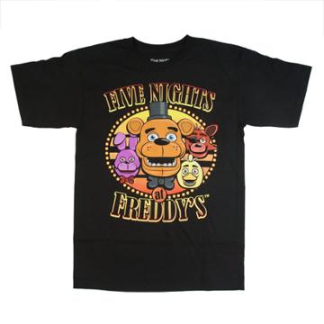 Boys 8-20 Five Nights At Freddy's Lights Tee, Size: Large, Black