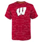 Boys 4-7 Wisconsin Badgers Vector Dri-tek Tee, Size: M 5-6, Dark Red