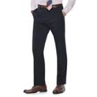 Men's Chaps Classic-fit Performance Flat-front Dress Pants, Size: 32x30, Blue (navy)