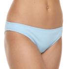 Mix And Match Ribbed Cheeky Hipster Bikini Bottoms, Teens, Size: Medium, Blue
