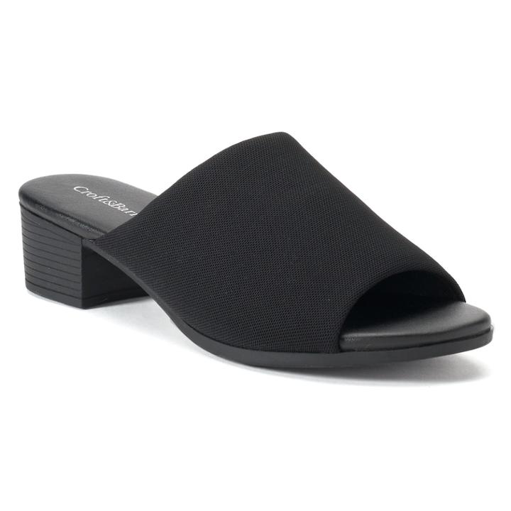 Croft & Barrow&reg; Fantine Women's Ortholite Mules, Size: Medium (8), Black
