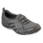 Skechers Relaxed Fit Breathe Easy Untroubled Women's Shoes, Size: 9, Dark Grey