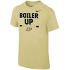 Boys 8-20 Nike Purdue Boilermakers Local Verbiage Tee, Size: S 8, Gold