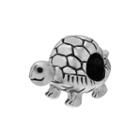 Individuality Beads Sterling Silver Turtle Bead, Women's, Grey
