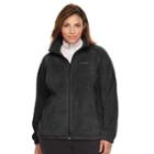 Plus Size Columbia Three Lakes Fleece Jacket, Women's, Size: 3xl, Grey (charcoal)