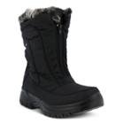 Spring Step Zigzag Women's Waterproof Winter Boots, Size: 42, Black