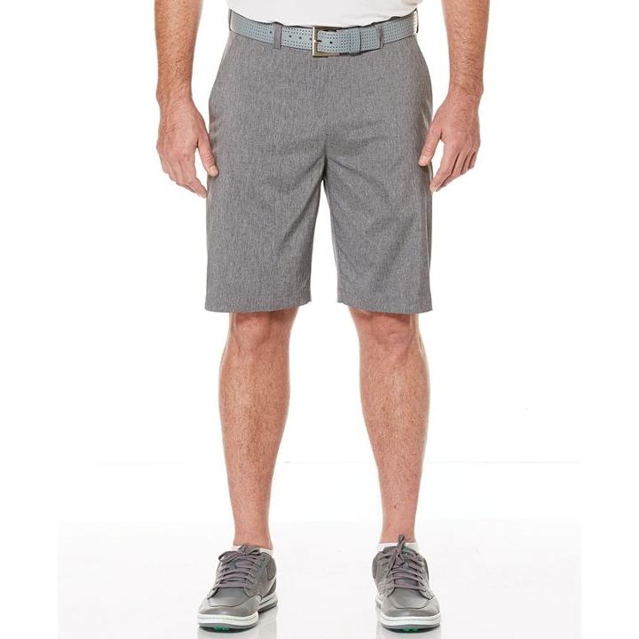 Men's Grand Slam Active Waistband Stretch Performance Golf Shorts, Size: 36, Grey Other