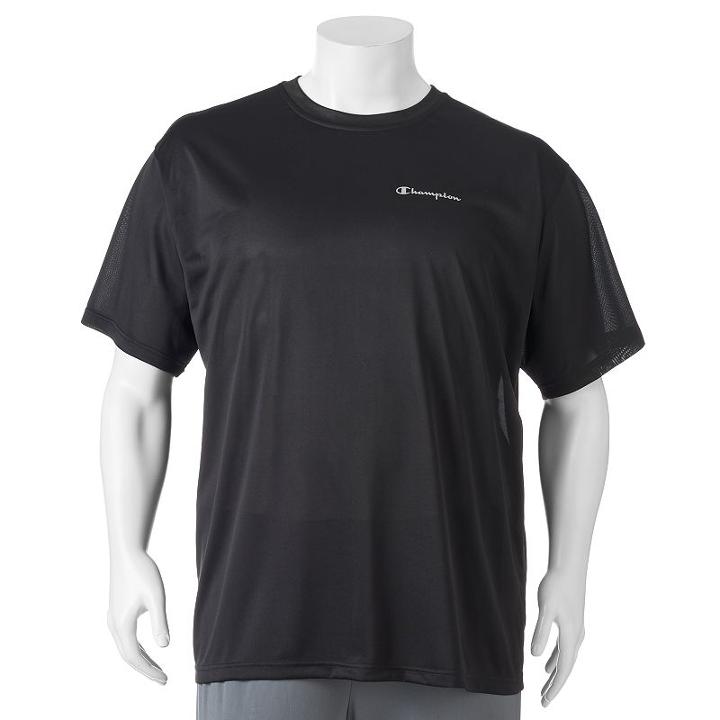 Big & Tall Champion Modern-fit Tee, Men's, Size: 3xl Tall, Black