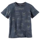 Boys 4-8 Carter's Print Graphic Tee, Size: 8, Blue
