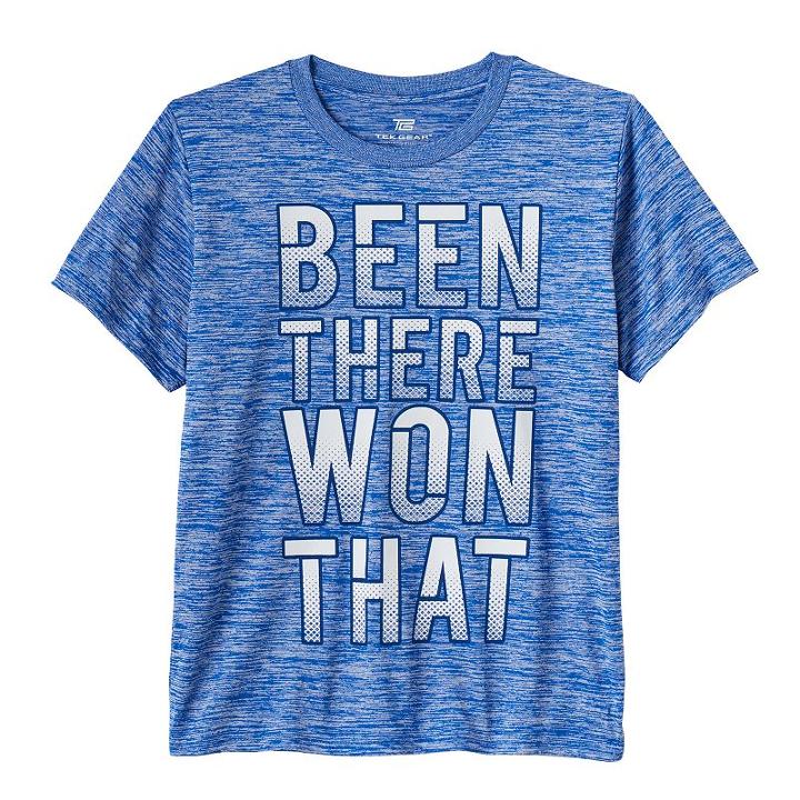Boys 8-20 Tek Gear&reg; Been There Won That Tee, Boy's, Size: Large, Green Oth