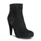 Olivia Miller Scarletta Flame Women's High Heel Boots, Girl's, Size: 10, Black