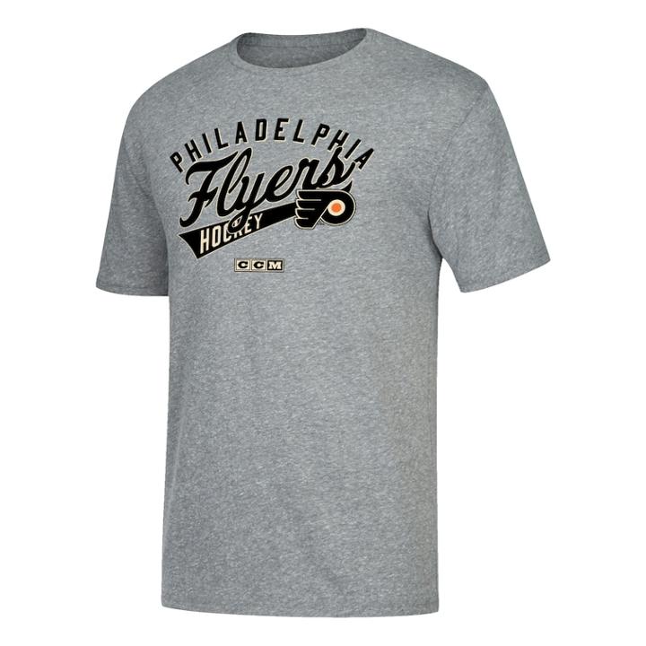 Men's Ccm Philadelphia Flyers Strike First Tee, Size: Xl, Fly Gray