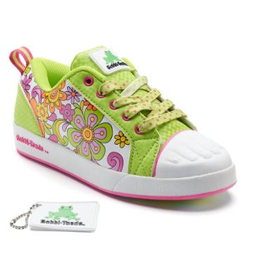 Bobbi-toads Holly Rae Girls' Paintable Sneakers, Girl's, Size: Medium (5), Brt Green