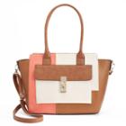 Apt. 9&reg; Abell Snakeskin Convertible Pocket Tote, Women's, Brown Oth