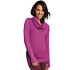Women's Maidenform Seamless Cowl Neck Top, Size: Xlrg Av/rg, Dark Pink