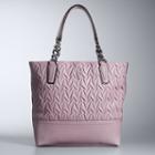 Simply Vera Vera Wang Catherine Tote, Women's, Lt Purple