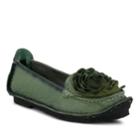 L'artiste By Spring Step Dezi Women's Ballet Flats, Size: 35, Green
