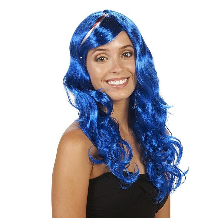 Adult 'murica Costume Wig, Size: Standard, Multicolor