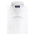 Men's Chaps Regular-fit No-iron Stretch-collar Dress Shirt, Size: 14.5-32/33, White
