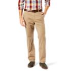 Big & Tall Dockers D3 Classic-fit Washed Khaki Flat-front Pants, Men's, Size: 38x36, Beig/green (beig/khaki)