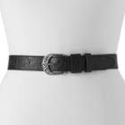 Women's Relic Floral Perforated Belt, Size: Small, Black