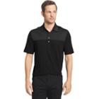 Men's Van Heusen Classic-fit Colorblock Polo, Size: Xxl, Black