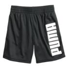 Boys 4-7 Puma Logo Shorts, Size: 4, Black