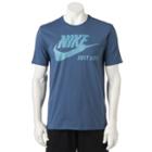 Men's Nike Just Do It Tee, Size: Xl, Blue Other